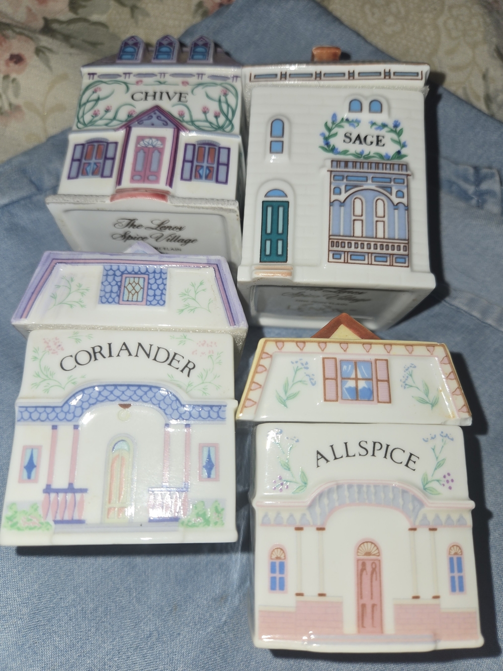 Lennox SPICE JARS . 4 From 1989